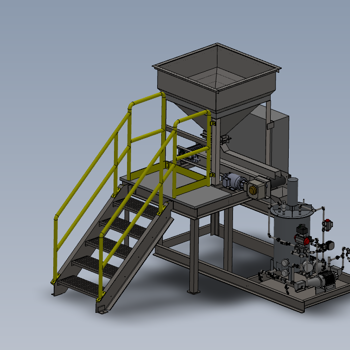 Melt Pump Skid